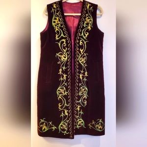 Velvet cardigan Size M/L